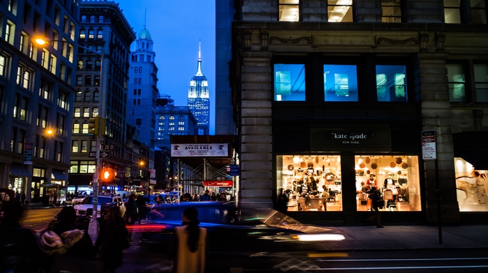 New York City, USA, urban, city, traffic