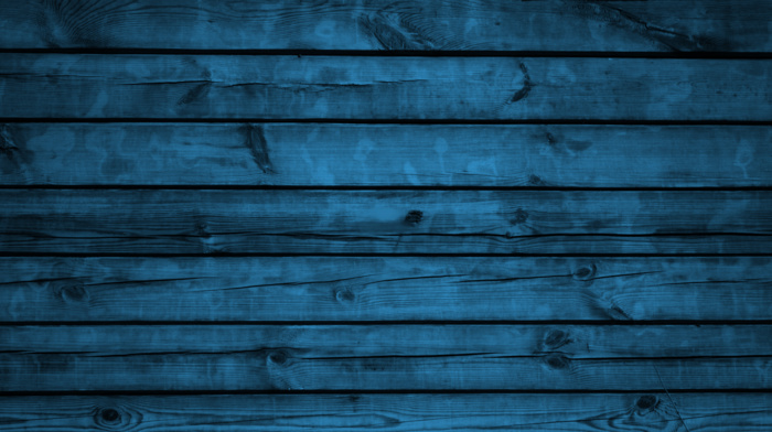 planks, blue, walls, wood