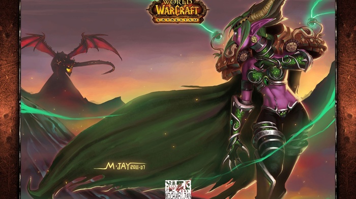 Deathwing, Warcraft, World of Warcraft, World of Warcraft Cataclysm