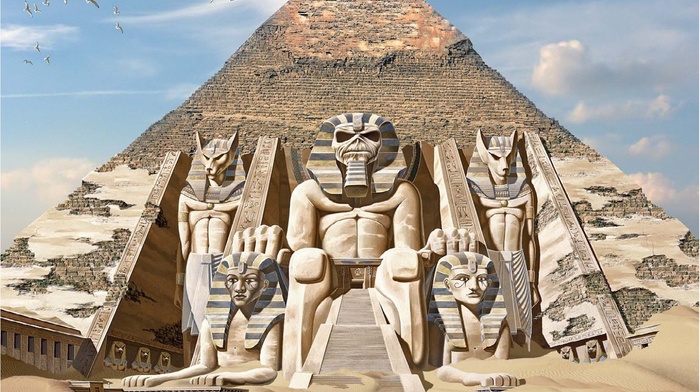 Iron Maiden, gods, Anubis, egypt, mythology