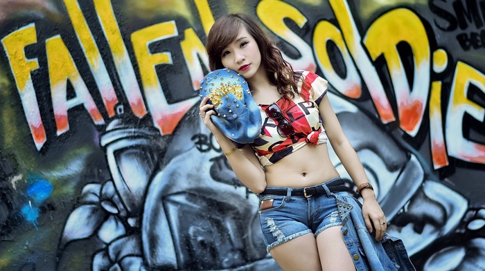 model, Asian, girl