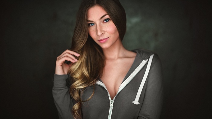 girl, face, portrait