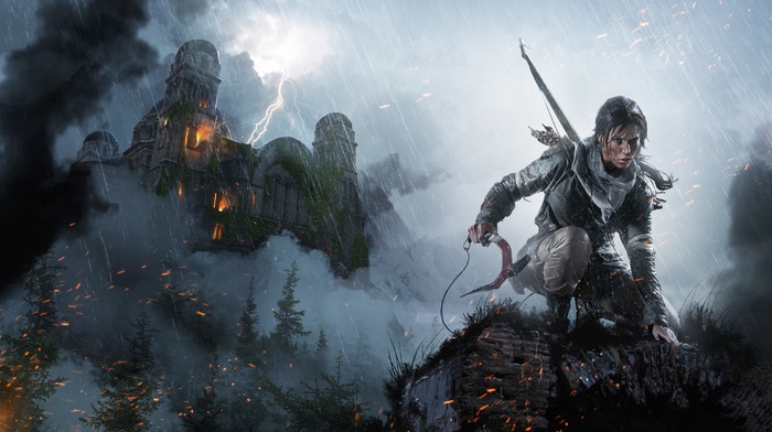 Rise of the Tomb Raider, video games, Tomb Raider, artwork