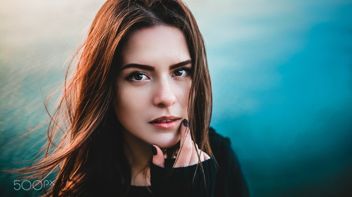 face, portrait, girl