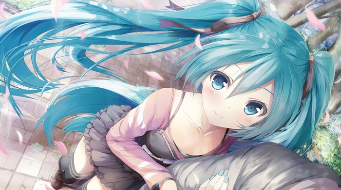 Hatsune Miku, Vocaloid, anime girls, anime