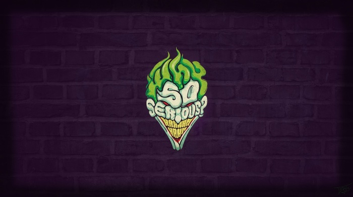 Joker, walls, dark, abstract