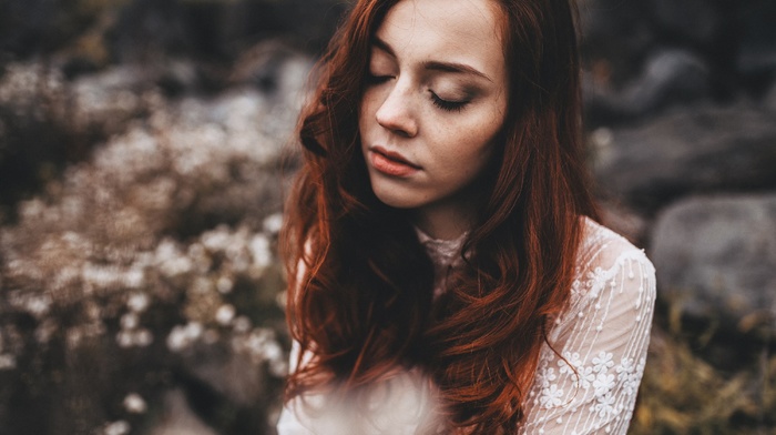 girl, girl outdoors, model