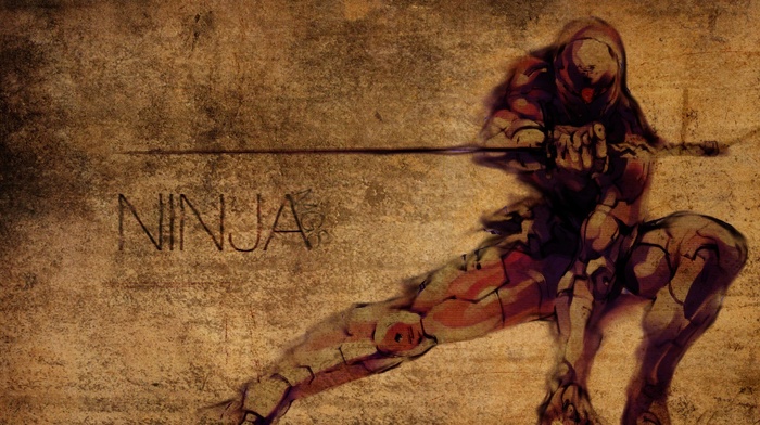 Metal Gear Solid, fan art, Ninja