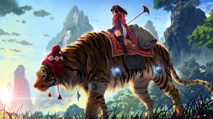 tiger, original characters