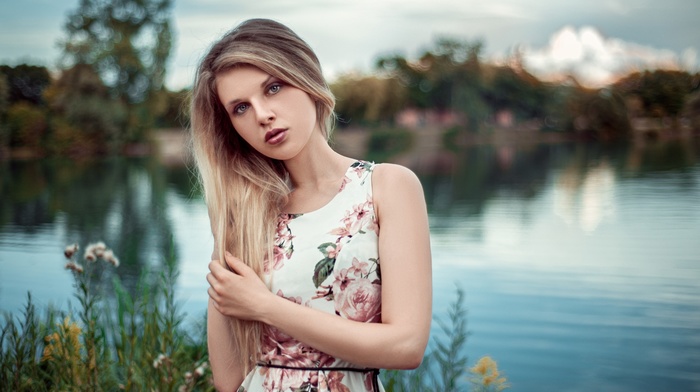 girl, photography, depth of field