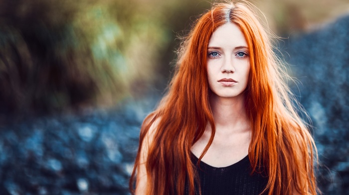 girl, redhead