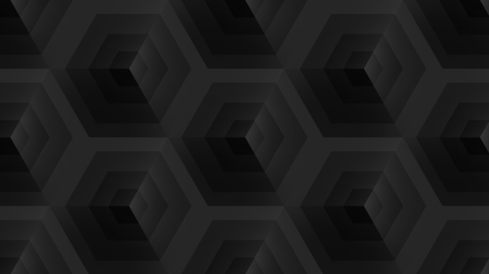 black, simple, cube, square, dark, Tile