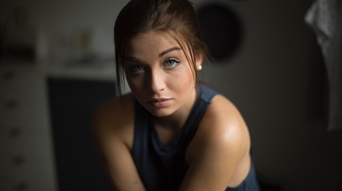 face, portrait, model, girl