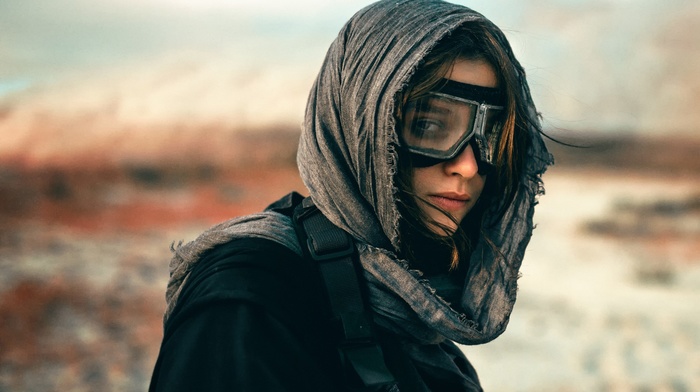 postapocaliptyc, model, girl