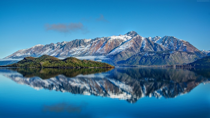 nature, lake