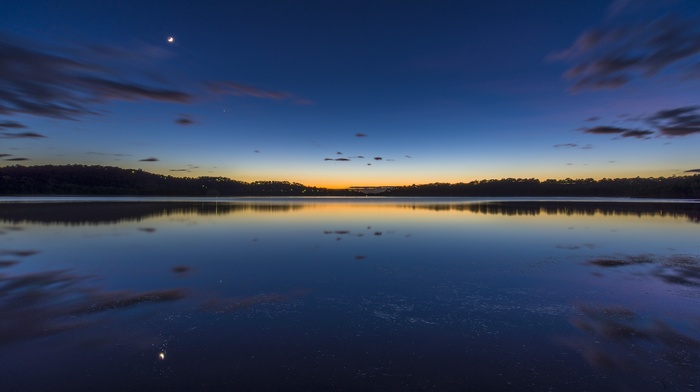 Narabeen Lake, Australia, lake, landscape