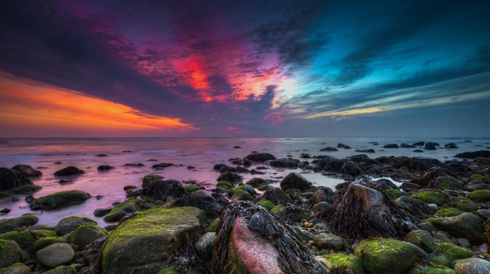sea, landscape