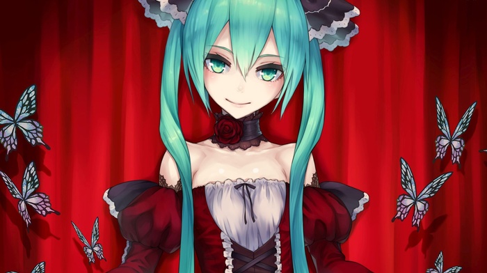 anime girls, Vocaloid, anime, Hatsune Miku