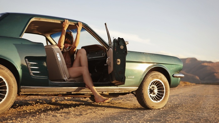 girl with cars, car, feet