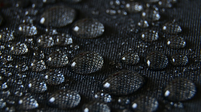 water drops, macro