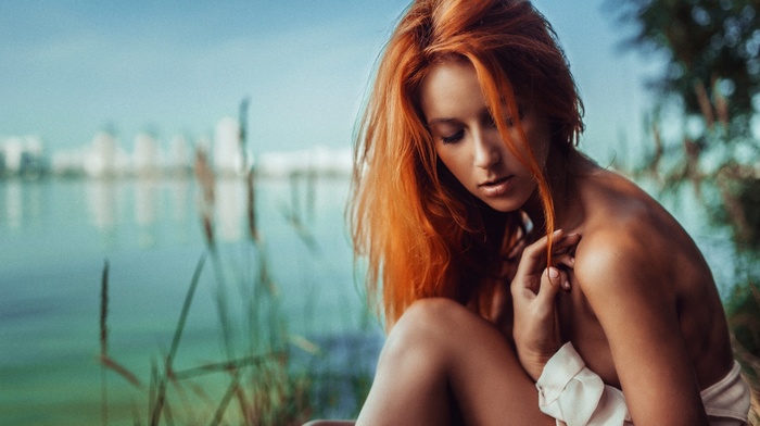 girl, redhead