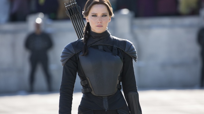 girl, archers, Jennifer Lawrence, The Hunger Games