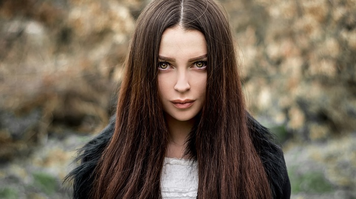 portrait, girl, model