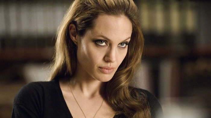 brunette, Angelina Jolie, actress, Wanted