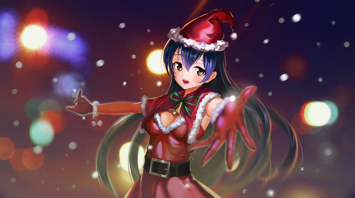 Sonoda Umi, Christmas, snow, Love Live