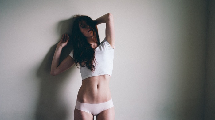 walls, underwear, Danielle Boker, T, shirt, girl
