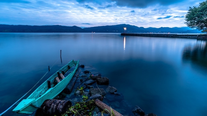 nature, Indonesia, lake