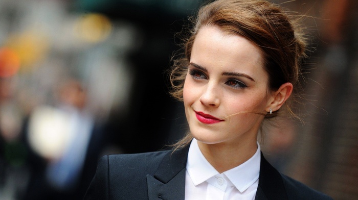 Emma Watson, face, actress, girl