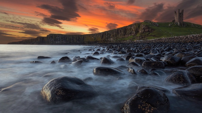 landscape, coast