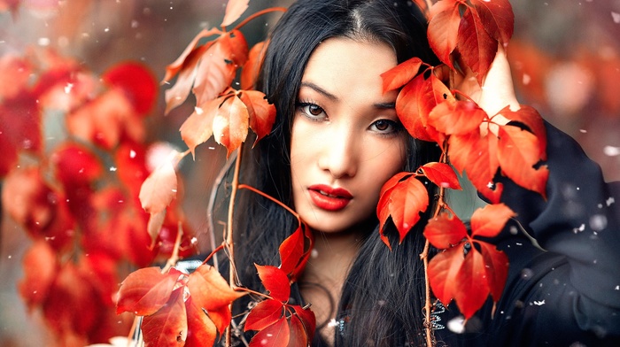 girl, model, Asian