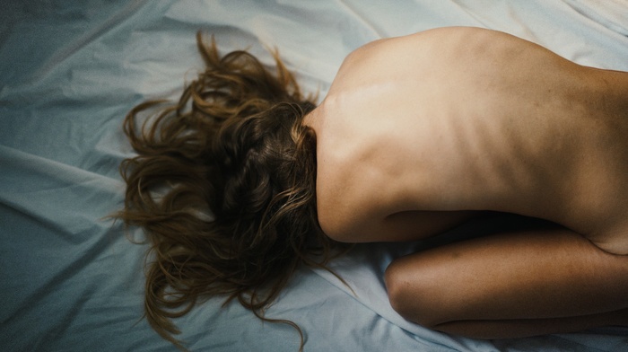 brunette, model, girl