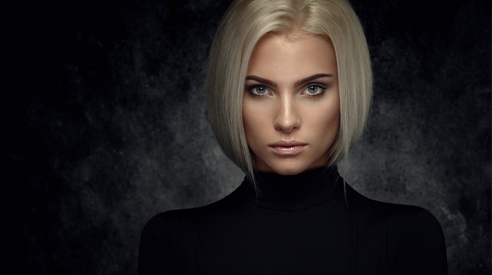 face, portrait, blonde