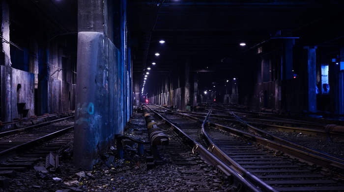 tunnel, railway, subway