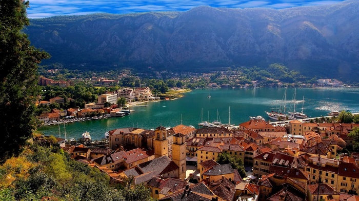 fjord, Montenegro