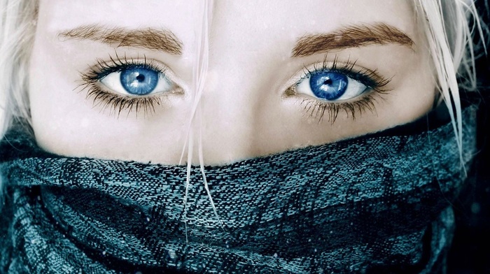 face, blue eyes, girl
