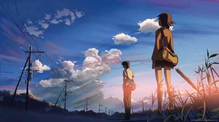 sky, 5 Centimeters Per Second, Makoto Shinkai