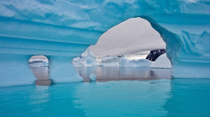 Arctic, sea, ice, water