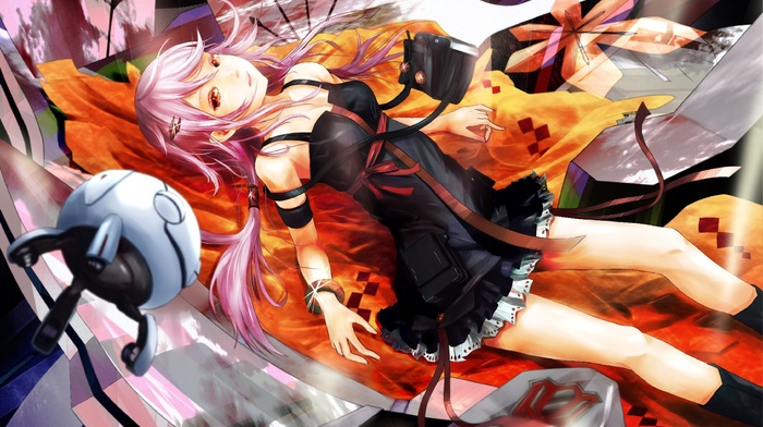 Guilty Crown, anime, anime girls, Inori Yuzuriha