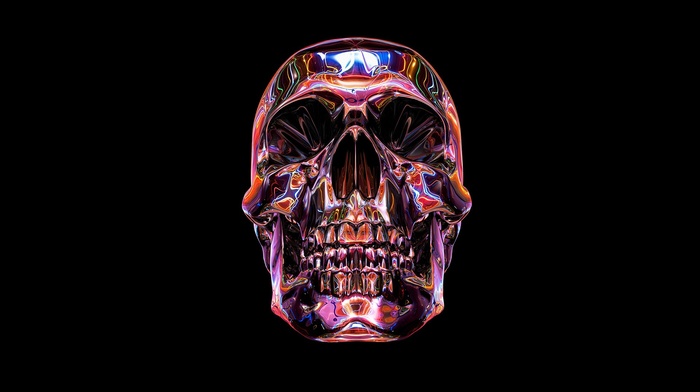 skull, artwork