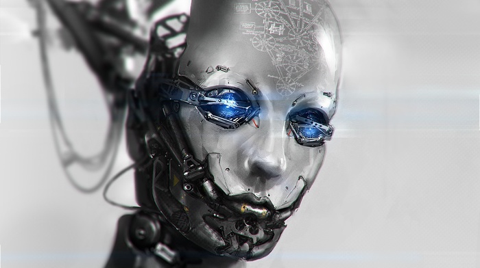 digital art, robot