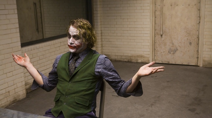 The Dark Knight, Heath Ledger, Batman, Joker