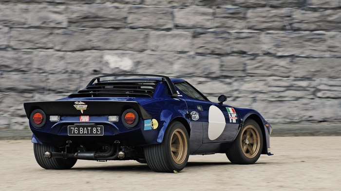 car, Lancia Stratos, rally cars, classic car