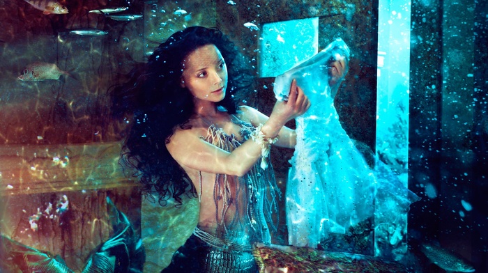 mermaids, fantasy art