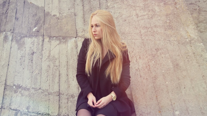 girl, blonde