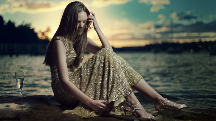 girl, model