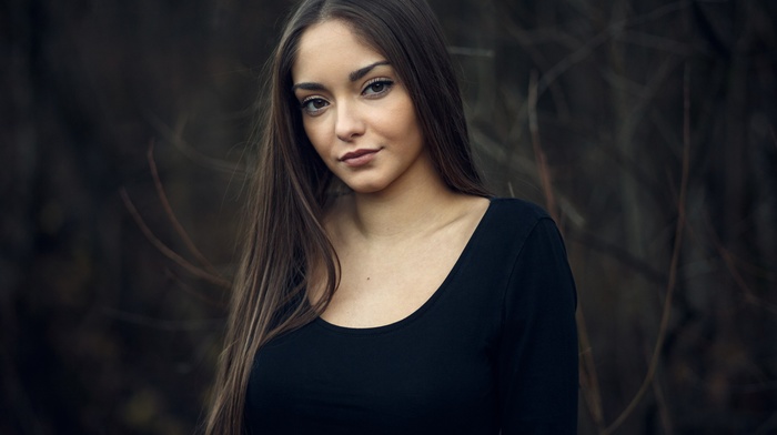 girl, face, portrait, Kurosch Borhanian